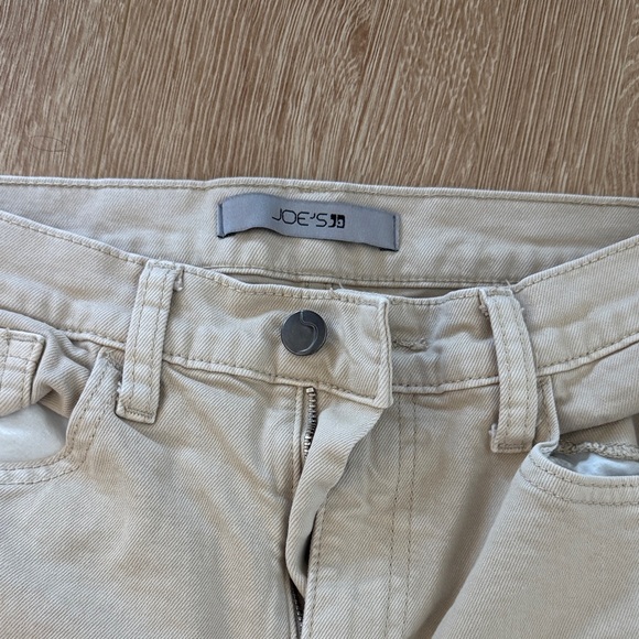 Joe's Jeans High Rise “Clay” Light Tan Denim Size 29 - Picture 3 of 7